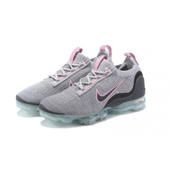 Perfectkicks (W/M) Nike Air VaporMax 2021 Flyknit Pink Grey Shoes DB1550-004