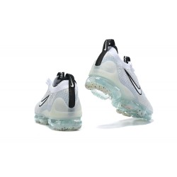 Perfectkicks (W/M) Nike Air VaporMax 2021 Flyknit White Black Shoes DB1550-100