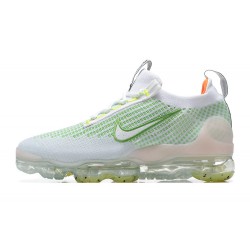 Perfectkicks (W/M) Nike Air VaporMax 2021 Flyknit White Green Shoes FD0871-100