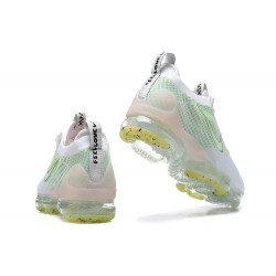 Perfectkicks (W/M) Nike Air VaporMax 2021 Flyknit White Green Shoes FD0871-100