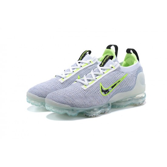 Perfectkicks (W/M) Nike Air VaporMax 2021 Flyknit White Grey Shoes DB1550-005