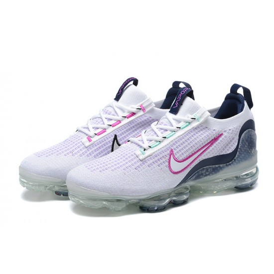 Perfectkicks (W/M) Nike Air VaporMax 2021 Flyknit White Pink Shoes DB1550-105