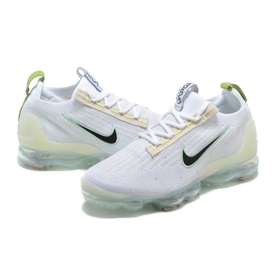 Perfectkicks (W/M) Nike Air VaporMax 2021 Flyknit White and Black Shoes