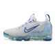 Perfectkicks (W/M) Nike Air VaporMax 2021 Flyknit White and Blue Shoes