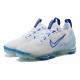 Perfectkicks (W/M) Nike Air VaporMax 2021 Flyknit White and Blue Shoes