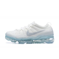 Nike Air VaporMax 2023 Flyknit Pure Perfectkicks (W/M) Platinum White Blue Shoes DV1678-002