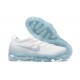 Nike Air VaporMax 2023 Flyknit Pure Perfectkicks (W/M) Platinum White Blue Shoes DV1678-002