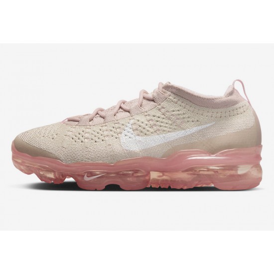 Perfectkicks (W) Nike Air VaporMax 2023 Flyknit Oatmeal Pink Shoes DV6840-101