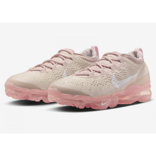 Perfectkicks (W) Nike Air VaporMax 2023 Flyknit Oatmeal Pink Shoes DV6840-101