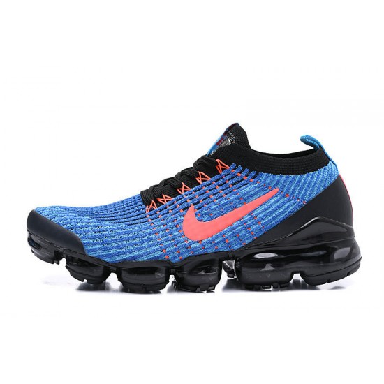 Perfectkicks (W/M) Nike Air VaporMax Flyknit 3 Black Blue Shoes AJ6900-015