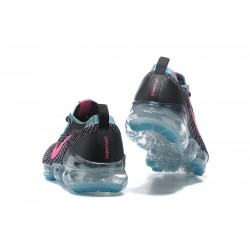 Perfectkicks (W/M) Nike Air VaporMax Flyknit 3 Black Pink Shoes AJ5910-101