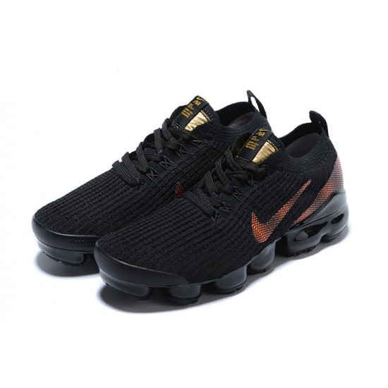 Perfectkicks (W/M) Nike Air VaporMax Flyknit 3 Black Red Shoes CU1926-001