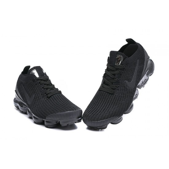 Perfectkicks (W/M) Nike Air VaporMax Flyknit 3 Black Shoes AJ6900-004