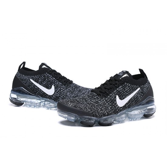 Perfectkicks (W/M) Nike Air VaporMax Flyknit 3 Black White Shoes AJ6900-212