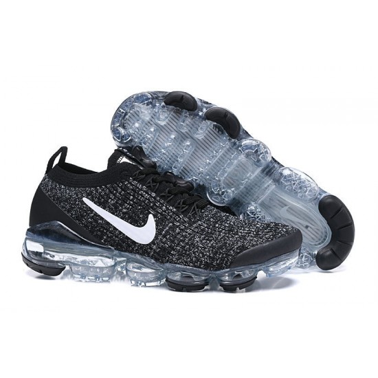 Perfectkicks (W/M) Nike Air VaporMax Flyknit 3 Black White Shoes AJ6900-212