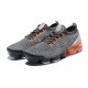 Perfectkicks (W/M) Nike Air VaporMax Flyknit 3 Grey Orange Shoes AJ6900-024