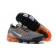 Perfectkicks (W/M) Nike Air VaporMax Flyknit 3 Grey Orange Shoes AJ6900-024