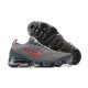 Perfectkicks (W/M) Nike Air VaporMax Flyknit 3 Grey Red Shoes CT1270-001