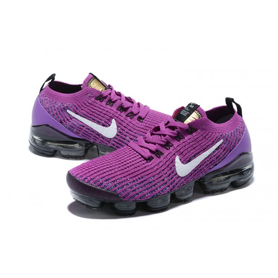 Perfectkicks (W/M) Nike Air VaporMax Flyknit 3 Purple Black Shoes AJ6900-502