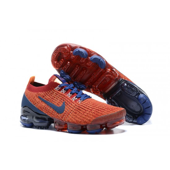 Perfectkicks (W/M) Nike Air VaporMax Flyknit 3 Red Blue Shoes AJ6900-600