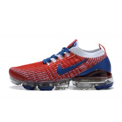 Perfectkicks (W/M) Nike Air VaporMax Flyknit 3 Red Blue Shoes CW5585-100