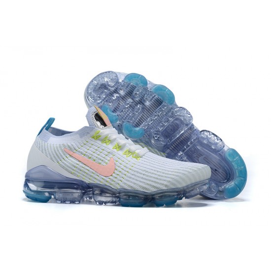 Perfectkicks (W/M) Nike Air VaporMax Flyknit 3 White Blue Shoes AJ6900-003