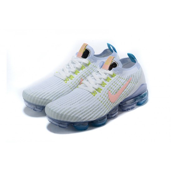 Perfectkicks (W/M) Nike Air VaporMax Flyknit 3 White Blue Shoes AJ6900-003