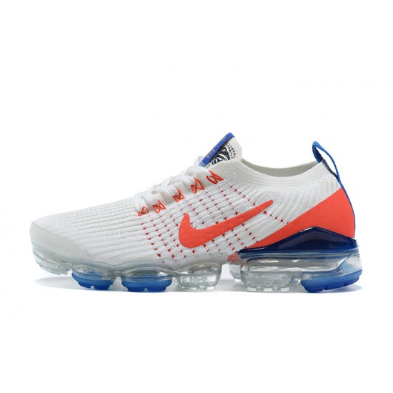 Perfectkicks (W/M) Nike Air VaporMax Flyknit 3 White Blue Shoes CZ7994-100