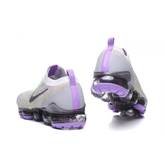 Perfectkicks (W/M) Nike Air VaporMax Flyknit 3 White Purple Shoes AJ6900-102