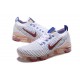 Perfectkicks (W/M) Nike Air VaporMax Flyknit 3 White Red Shoes AJ6910-501