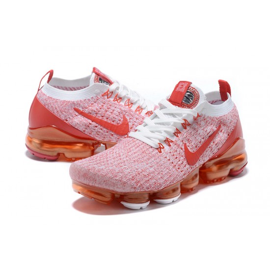 Perfectkicks (W) Nike Air VaporMax Flyknit 3 Pink Red Shoes CK0730-188