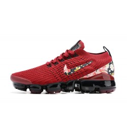 Perfectkicks (W) Nike Air VaporMax Flyknit 3 Red Black Shoes CT1274 -600