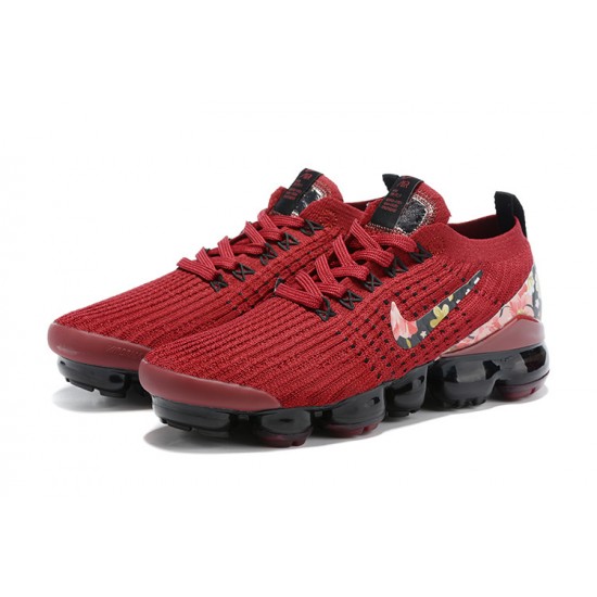 Perfectkicks (W) Nike Air VaporMax Flyknit 3 Red Black Shoes CT1274 -600