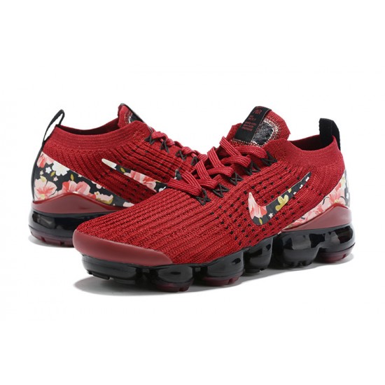 Perfectkicks (W) Nike Air VaporMax Flyknit 3 Red Black Shoes CT1274 -600