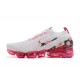 Perfectkicks (W) Nike Air VaporMax Flyknit 3 White Pink Shoes AJ6910-601