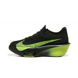 Perfectkicks (W/M) Nike Air Zoom Alphafly NEXT 3 Black and Green Shoes 