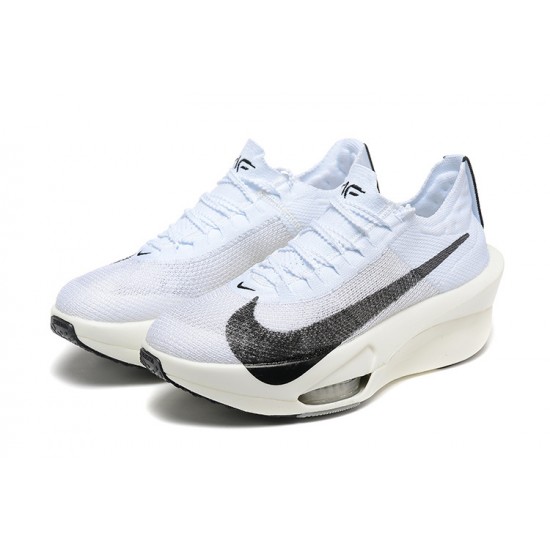 Perfectkicks (W/M) Nike Air Zoom Alphafly NEXT 3 Black and White Shoes 