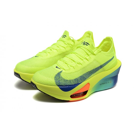 Perfectkicks (W/M) Nike Air Zoom Alphafly NEXT 3 Neongreen Shoes 