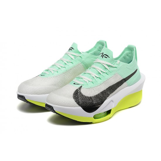 Perfectkicks (W/M) Nike Air Zoom Alphafly NEXT 3 White Green Shoes 