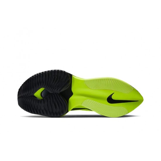 Perfectkicks (M) Nike Air Zoom Alphafly Next 2 Neongree Black Shoes 