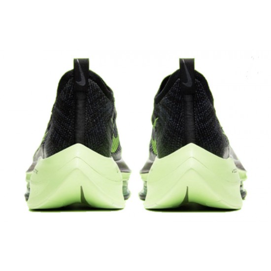 Perfectkicks (W/M) Nike Air Zoom Alphafly Next 2 Black and Green Shoes 