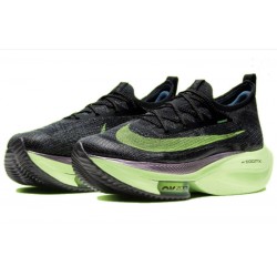 Perfectkicks (W/M) Nike Air Zoom Alphafly Next 2 Black and Green Shoes 