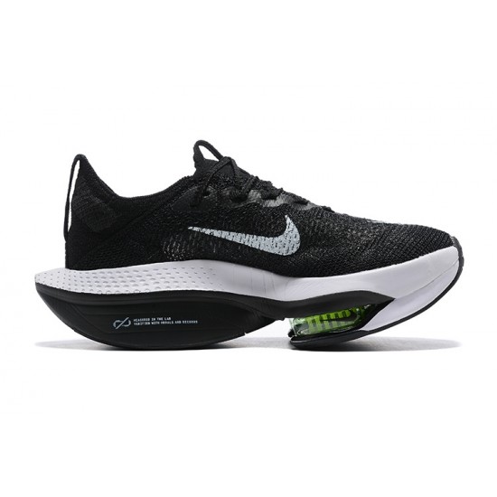 Perfectkicks (W/M) Nike Air Zoom Alphafly Next 2 Black and White Shoes 