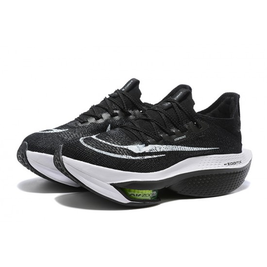 Perfectkicks (W/M) Nike Air Zoom Alphafly Next 2 Black and White Shoes 