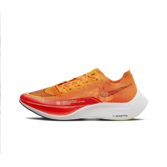 Perfectkicks (W/M) Nike ZoomX VaporFly NEXT Orange Red Shoes 