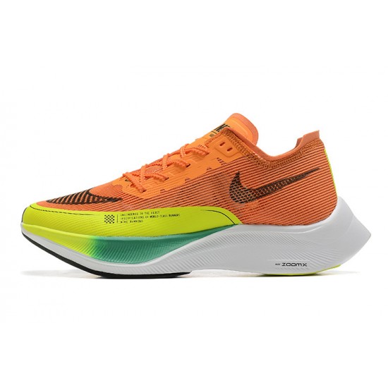 Perfectkicks (W/M) Nike ZoomX VaporFly NEXT Orange White Shoes 