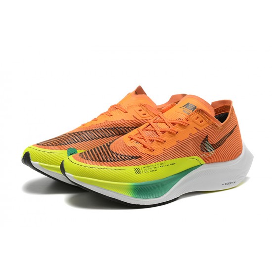 Perfectkicks (W/M) Nike ZoomX VaporFly NEXT Orange White Shoes 