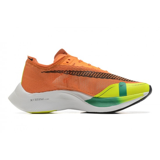 Perfectkicks (W/M) Nike ZoomX VaporFly NEXT Orange White Shoes 