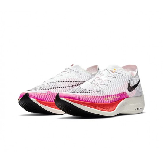 Perfectkicks (W/M) Nike ZoomX VaporFly NEXT Pink White Shoes 