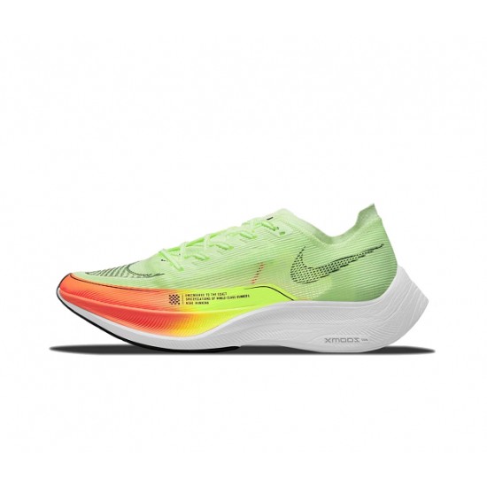 Perfectkicks (W/M) Nike ZoomX VaporFly NEXT Red Yellow Shoes 